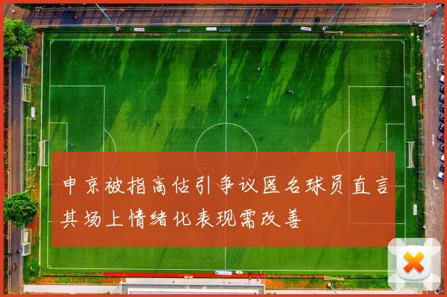 申京被指高估引争议匿名球员直言其场上情绪化表现需改善